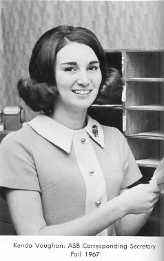 I found Kenda Vaughan on FaceBook.