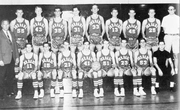 Burbank High's Varsity Basketball team, 1968
