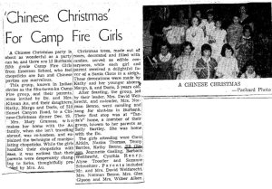 The Blue Birds came to my family's home for a Chinese Christmas. Click the picture for a larger view.