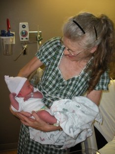 Lark Ziegler and grandson