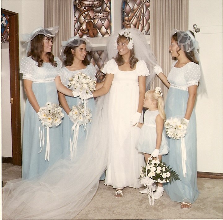 Wedding day, 1970