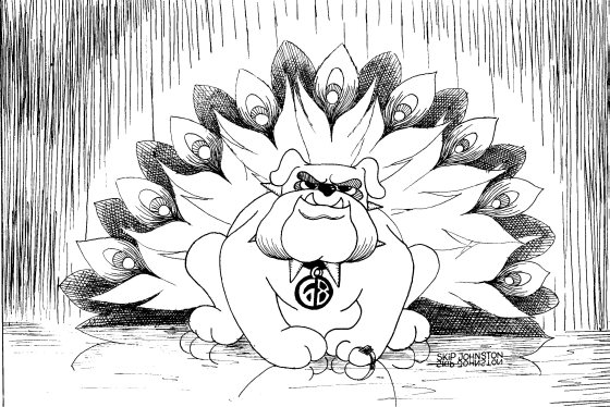 Here's a sample of Skip's artwork in the Ceralbus.