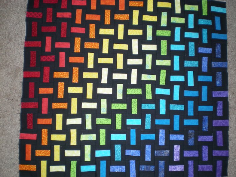 Rainbow Roman Stripes