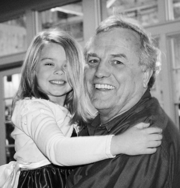 Norm and his granddaughter