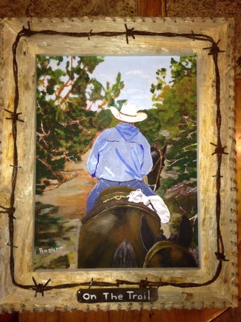 Oil Painting by Roger Baton of BHS'68 grad, Tony Young.