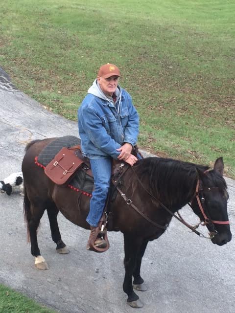 Roger Baton is living the life of Daniel Boone.