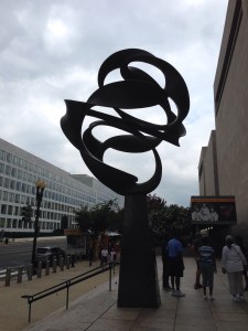 I met Barbara at the entrance to the museum.