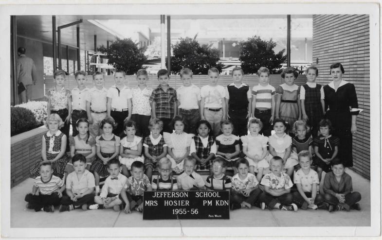 Kindergarten, Mrs. Hosier