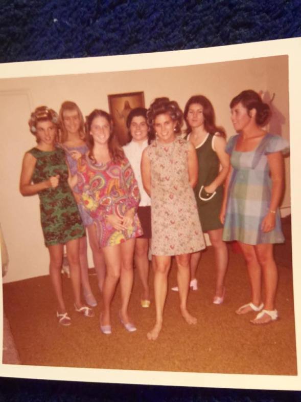 Arrival at the church before the wedding.