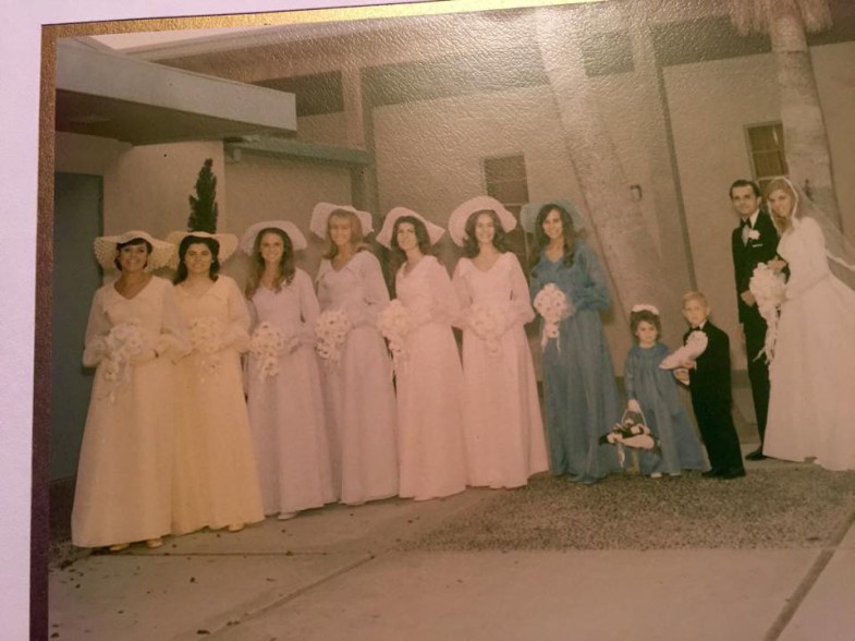 Love the hats on the girls!