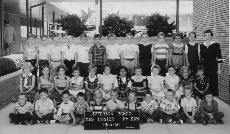 Kindergarten, Mrs. Hosier