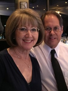 Chris and his wife, at a recent wedding